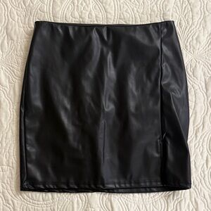 SHEIN Black Mini Skirt